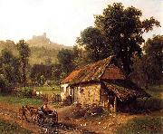 Albert Bierstadt In_the_Foothills Germany oil painting artist